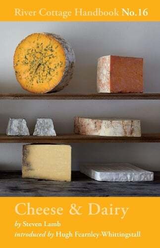 This is the book cover for 'Cheese & Dairy' by Steven Lamb