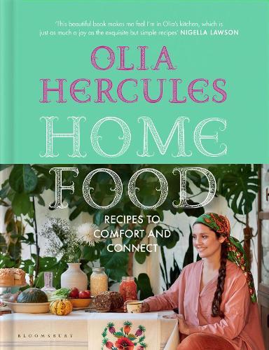 This is the book cover for 'Home Food' by Olia Hercules