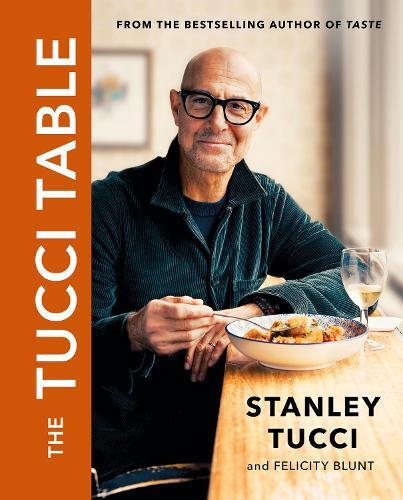 This is the book cover for 'The Tucci Table' by Stanley Tucci