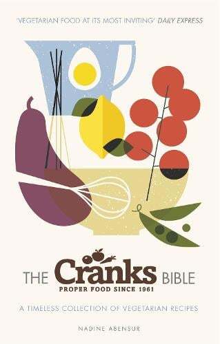 This is the book cover for 'The Cranks Bible' by Nadine Abensur