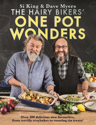 This is the book cover for 'The Hairy Bikers' One Pot Wonders' by Hairy Bikers