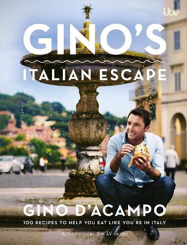 This is the book cover for 'Gino's Italian Escape (Book 1)' by Gino D'Acampo