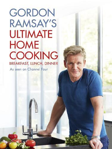 This is the book cover for 'Gordon Ramsay's Ultimate Home Cooking' by Gordon Ramsay