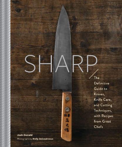 This is the book cover for 'Sharp' by Josh Donald