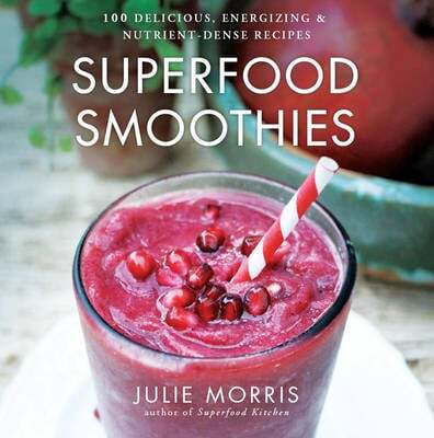 This is the book cover for 'Superfood Smoothies Volume 2' by Julie Morris