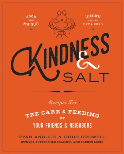 This is the book cover for 'Kindness & Salt' by Doug Crowell