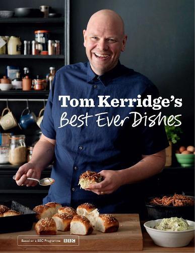 This is the book cover for 'Tom Kerridge's Best Ever Dishes' by Tom Kerridge