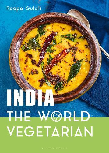 This is the book cover for 'India: The World Vegetarian' by Roopa Gulati