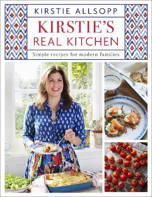 This is the book cover for 'Kirstie's Real Kitchen' by Kirstie Allsopp