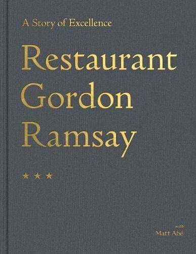 This is the book cover for 'Restaurant Gordon Ramsay' by Gordon Ramsay