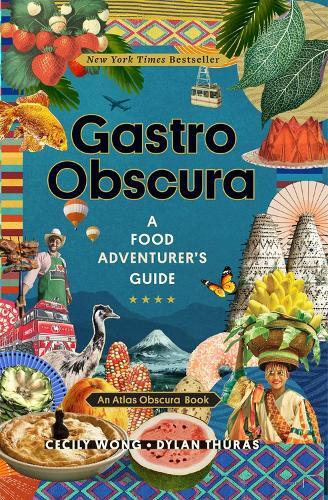 This is the book cover for 'Gastro Obscura' by Atlas Obscura