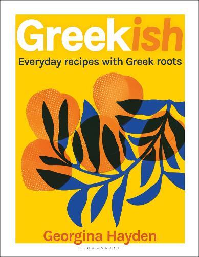 This is the book cover for 'Greekish' by Georgina Hayden