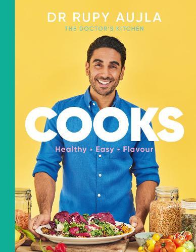 This is the book cover for 'Dr Rupy Cooks' by Dr Rupy Aujla