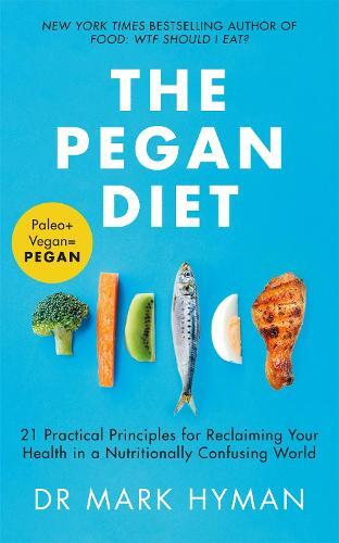 This is the book cover for 'The Pegan Diet' by Mark Hyman