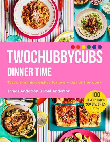 This is the book cover for 'Twochubbycubs Dinner Time' by James Anderson