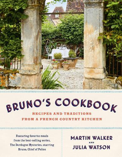 This is the book cover for 'Bruno's Cookbook' by Martin Walker