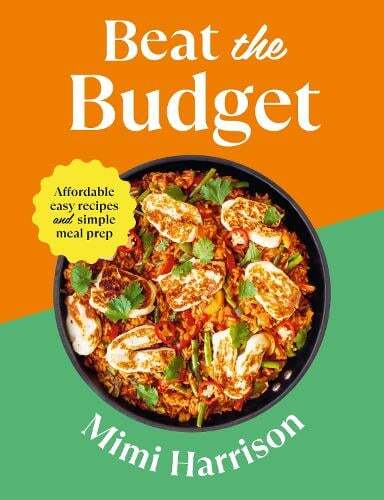 This is the book cover for 'Beat the Budget' by Mimi Harrison