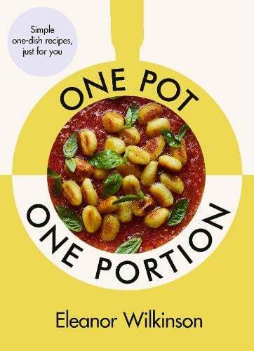 This is the book cover for 'One Pot, One Portion' by Eleanor Wilkinson