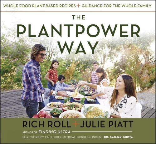 This is the book cover for 'The Plantpower Way' by Rich Roll