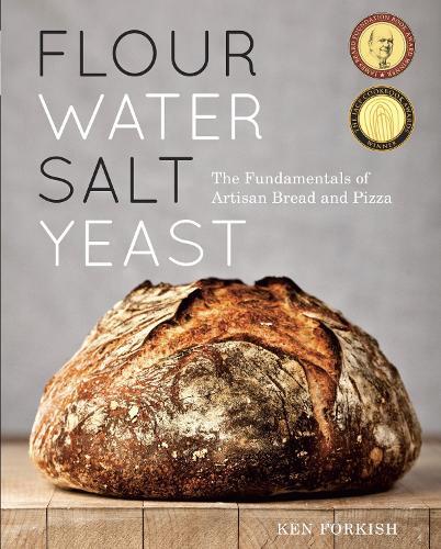 This is the book cover for 'Flour Water Salt Yeast' by Ken Forkish