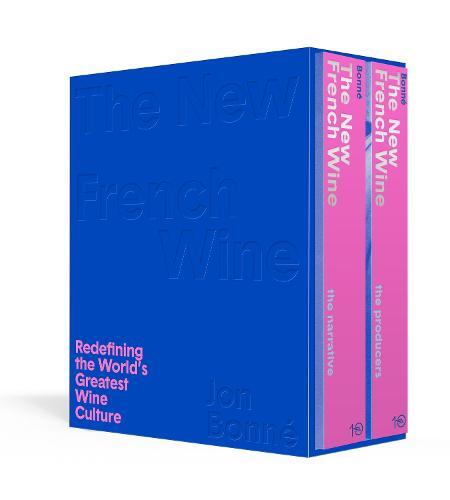 This is the book cover for 'The New French Wine [Two-Book Boxed Set]' by Jon Bonné