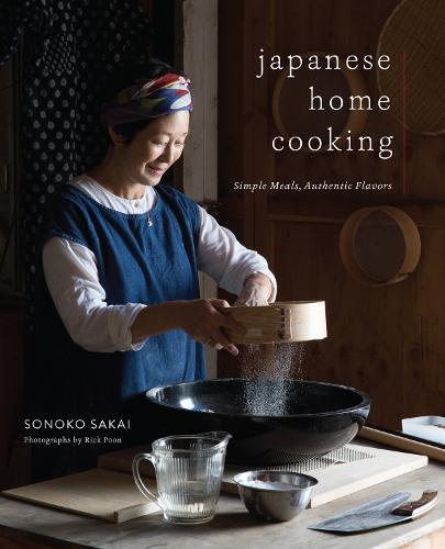 This is the book cover for 'Japanese Home Cooking' by Sonoko Sakai