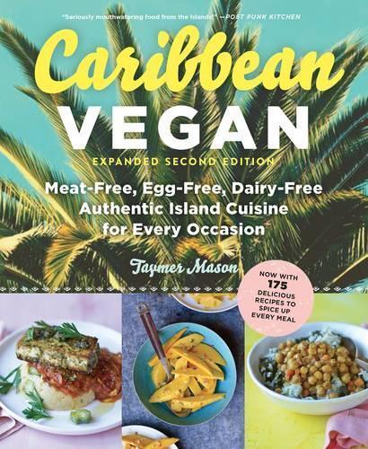 This is the book cover for 'Caribbean Vegan' by Taymer Mason