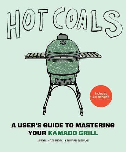 This is the book cover for 'Hot Coals' by Jeroen Hazebroek