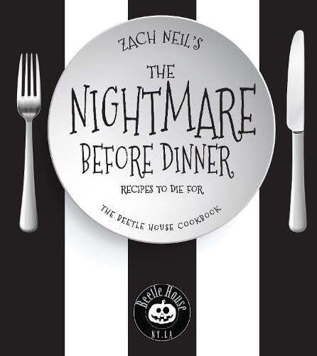 This is the book cover for 'The Nightmare Before Dinner' by Zach Neil