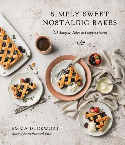 This is the book cover for 'Simply Sweet Nostalgic Bakes' by Emma Duckworth