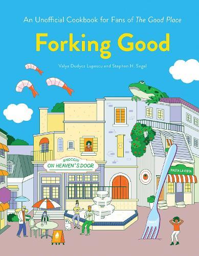 This is the book cover for 'Forking Good' by Valya Dudycz Lupescu