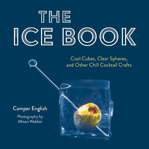 This is the book cover for 'The Ice Book' by Camper English