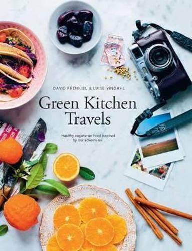 This is the book cover for 'Green Kitchen Travels' by David Frenkiel