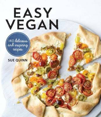 This is the book cover for 'Easy Vegan' by Sue Quinn