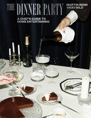 This is the book cover for 'The Dinner Party' by Martin Benn