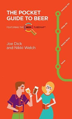 This is the book cover for 'The Pocket Guide to Beer' by Joe Dick