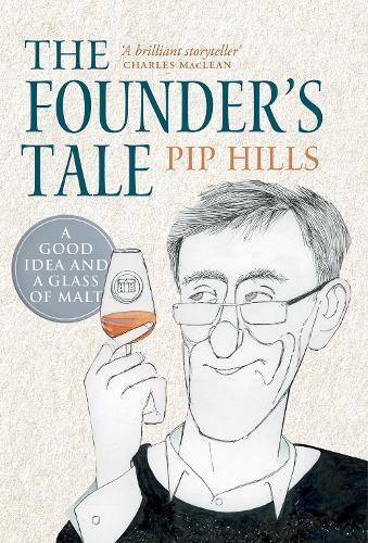 This is the book cover for 'The Founder's Tale' by Phillip Hills