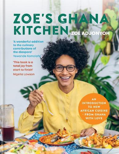 This is the book cover for 'Zoe's Ghana Kitchen' by Zoe Adjonyoh