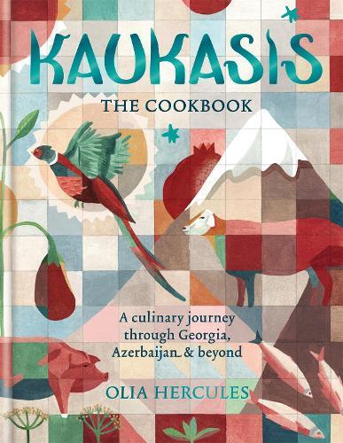 This is the book cover for 'Kaukasis The Cookbook' by Olia Hercules