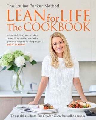 This is the book cover for 'The Louise Parker Method: Lean for Life' by Louise Parker