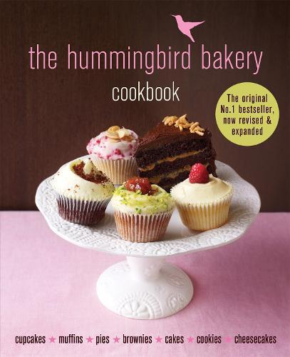 This is the book cover for 'The Hummingbird Bakery Cookbook' by Tarek Malouf