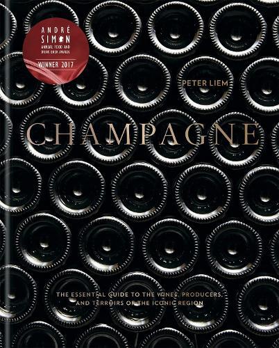 This is the book cover for 'Champagne' by Peter Liem