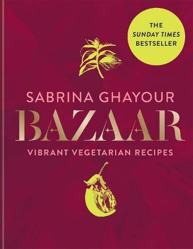 This is the book cover for 'Bazaar' by Sabrina Ghayour