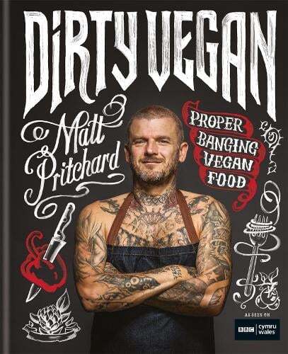 This is the book cover for 'Dirty Vegan' by Matt Pritchard