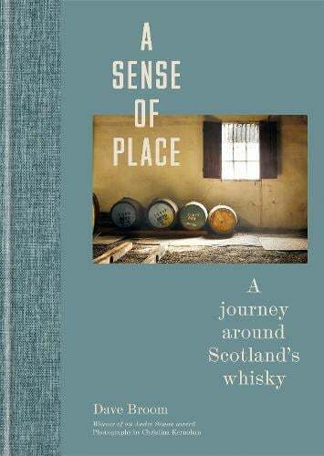 This is the book cover for 'A Sense of Place' by Dave Broom