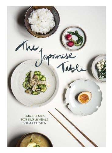 This is the book cover for 'The Japanese Table' by Sofia Hellsten