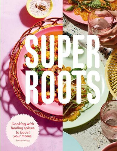 This is the book cover for 'Super Roots' by Tanita de Ruijt