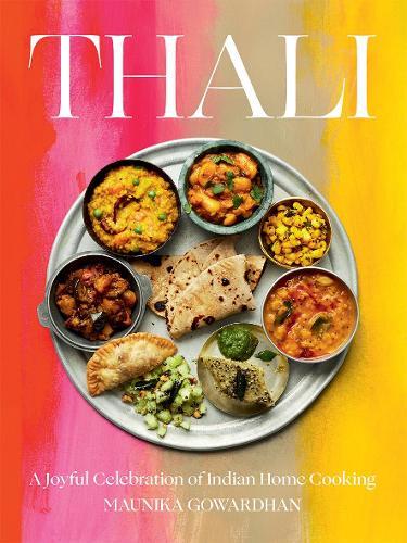 This is the book cover for 'Thali' by Maunika Gowardhan