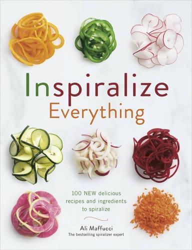 This is the book cover for 'Inspiralize Everything' by Ali Maffucci