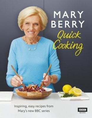 This is the book cover for 'Mary Berry’s Quick Cooking' by Mary Berry